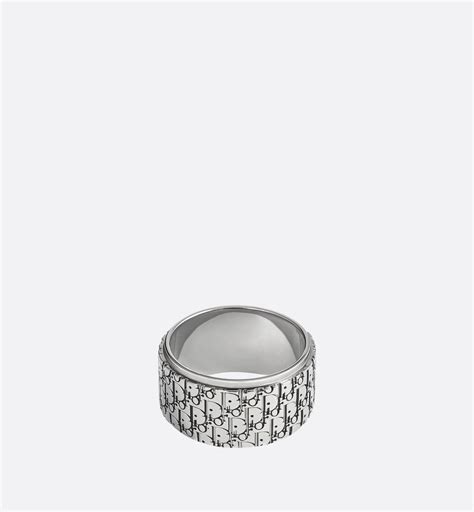 dior ring sliver|dior wedding band.